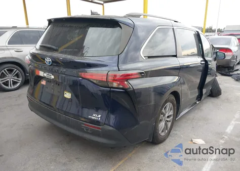 2021 Toyota Sienna Xle из США, поврежденный, VIN 5TDJRKEC9MS057101